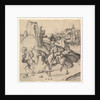 Peasant Family Going to Market, ca. 1435-1491 by Martin Schongauer