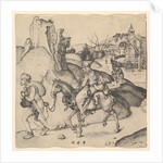 Peasant Family Going to Market, ca. 1435-1491 by Martin Schongauer