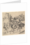 Peasant Family Going to Market, ca. 1435-1491 by Martin Schongauer