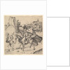 Peasant Family Going to Market, ca. 1435-1491 by Martin Schongauer