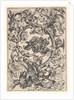 Ornament with Owl Mocked by Day Birds, ca. 1435-1491 by Martin Schongauer