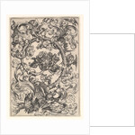 Ornament with Owl Mocked by Day Birds, ca. 1435-1491 by Martin Schongauer