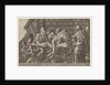 The Wounded Paris Carried from the Field of Battle by Master FG
