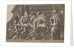 The Wounded Paris Carried from the Field of Battle by Master FG
