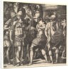 Alexander welcoming Thalestris and the Amazons, mid-16th century by Master FG