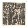 Alexander welcoming Thalestris and the Amazons, mid-16th century by Master FG