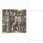 Alexander welcoming Thalestris and the Amazons, mid-16th century by Master FG