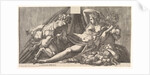 Jupiter and Antiope by Master FG (attributed to)