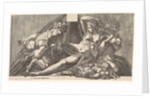 Jupiter and Antiope by Master FG (attributed to)