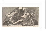 Jupiter and Antiope by Master FG (attributed to)