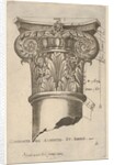 Composite capital with measurements, ca. 1537 by Master GA