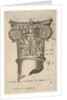 Composite capital with measurements, ca. 1537 by Master GA