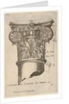 Composite capital with measurements, ca. 1537 by Master GA