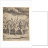 Christ seated on the tomb supported by angels, 1530-60 by Master of the Die