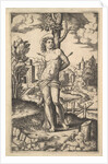 Saint Sebastian tied to a tree pierced by arrows, 1530-60 by Master of the Die