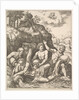 River gods consoling Peneus for the Loss of his Daughter, Daphne from 'The Story of Apo…, 1530-60 by Master of the Die