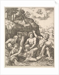 River gods consoling Peneus for the Loss of his Daughter, Daphne from 'The Story of Apo…, 1530-60 by Master of the Die
