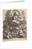 The Assumption of the Virgin, below the apostles surround the tomb, 1530-60 by Master of the Die