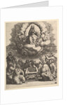 The Assumption of the Virgin, below the apostles surround the tomb, 1530-60 by Master of the Die
