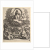 The Assumption of the Virgin, below the apostles surround the tomb, 1530-60 by Master of the Die