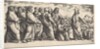 Christ standing at left indicating to a flock of sheep, before him kneels St. Peter hol…, 1530-60 by Master of the Die