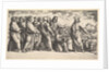 Christ standing at left indicating to a flock of sheep, before him kneels St. Peter hol…, 1530-60 by Master of the Die