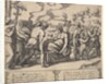 Plate 5: Psyche carried on a litter, from the 'Fable of Cupid and Psyche', 1530-60 by Master of the Die