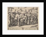 Plate 5: Psyche carried on a litter, from the 'Fable of Cupid and Psyche', 1530-60 by Master of the Die