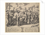 Plate 5: Psyche carried on a litter, from the 'Fable of Cupid and Psyche', 1530-60 by Master of the Die