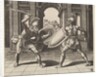 Two gladiators fighting in front of an arch, 1530-60 by Master of the Die