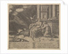Plate 27: Proserpina gives Psyche the box of beauty, from 'The Fable of Cupid and Psyche', 1530-60 by Master of the Die