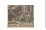Plate 27: Proserpina gives Psyche the box of beauty, from 'The Fable of Cupid and Psyche', 1530-60 by Master of the Die
