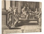 Plate 3: Psyche's two sisters are married to kings, from 'The Fable of Psyche', 1530-60 by Master of the Die