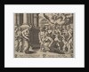 Plate 2: the people rendering divine honors to Psyche, from 'The Fable of Psyche', 1530-60 by Master of the Die
