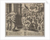 Plate 2: the people rendering divine honors to Psyche, from 'The Fable of Psyche', 1530-60 by Master of the Die
