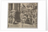 Plate 2: the people rendering divine honors to Psyche, from 'The Fable of Psyche', 1530-60 by Master of the Die