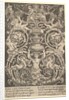 A panel of ornament with a woman holding a vase in centre, 1532 by Master of the Die