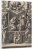 The Coronation of the Virgin, at lower left stands St John the Baptist, at lower right …, 1530-60 by Master of the Die