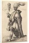 Caspar, after Three Magi series by Jacques Bellange, ca. 1615 by Matthaus Merian