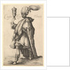 Caspar, after Three Magi series by Jacques Bellange, ca. 1615 by Matthaus Merian