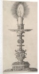 Candlestick with Lighted Candle from: Insigne Ac Plane Novum Opus Cratero graphicum; Ein n…, 1551 by Mathias Zundt