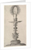 Candlestick with Lighted Candle from: Insigne Ac Plane Novum Opus Cratero graphicum; Ein n…, 1551 by Mathias Zundt