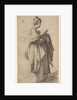 Female Figure holding a Cushion, 1643 by Monogrammist VCP