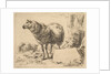 from The Set of Sheep by Nicolaes Berchem