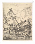 Le Troupeau Traversant Le Ruisseau by Nicolaes Berchem