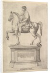 Speculum Romanae Magnificentiae: Marcus Aurelius, 16th century by Nicolas Beatrizet