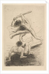 Cain and Abel, 1886 by Odilon Redon