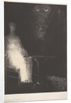 Below, I saw the vaporous contours of a human form, 1896 by Odilon Redon