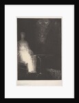 Below, I saw the vaporous contours of a human form, 1896 by Odilon Redon
