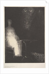 Below, I saw the vaporous contours of a human form, 1896 by Odilon Redon
